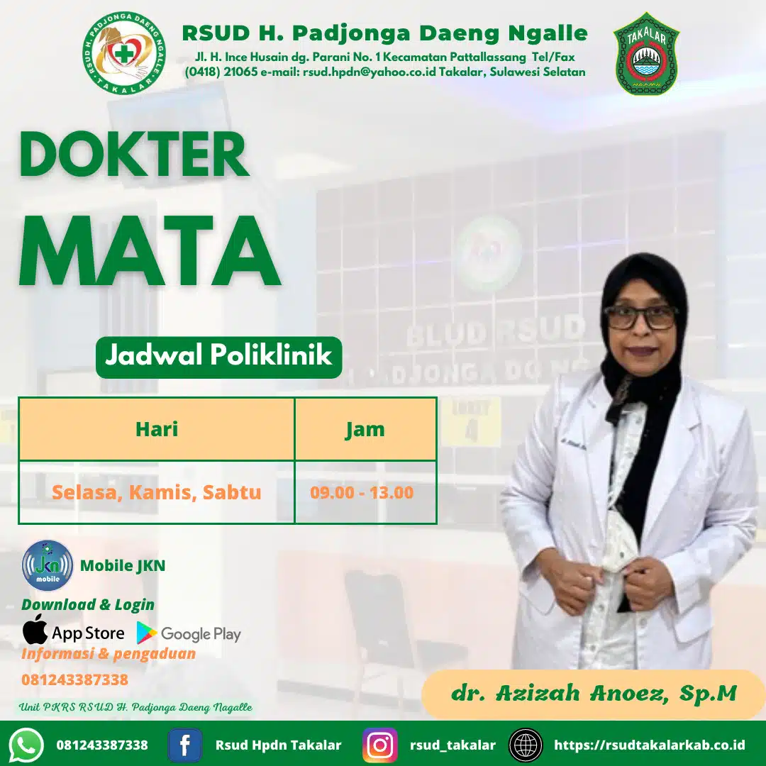 dr. Azizah Anoez, Sp.M dr. Azizah Anoez, Sp.M