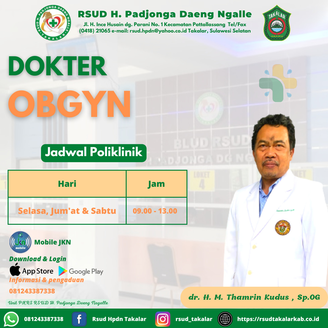 dr. H. M. Thamrin Kudus, Sp.OG