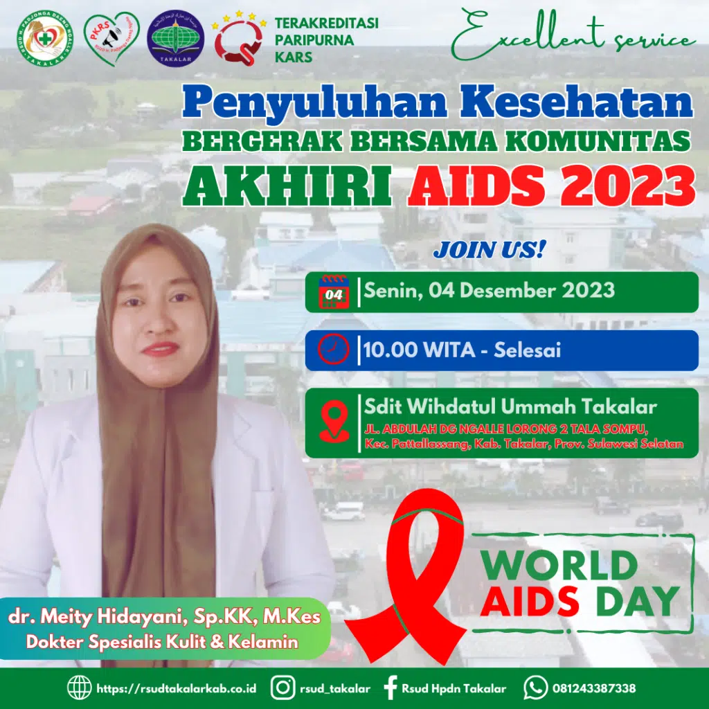 BERGERAK BERSAMA KOMUNITAS AKHIRI AIDS 2023 3 PENYULUHAN dr. Maity 1