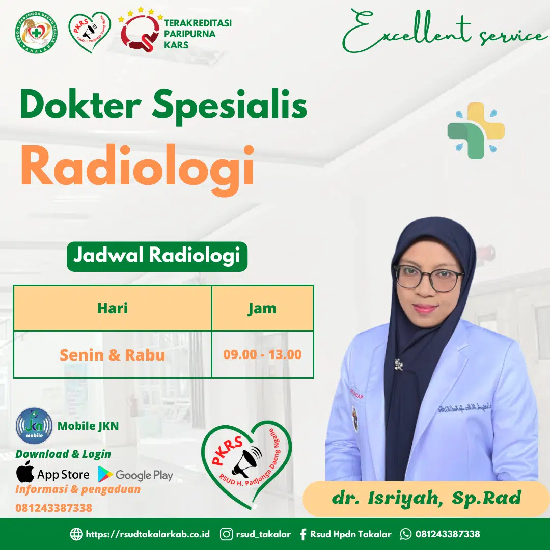 dr. Isriyah, Sp.Rad dr. Isriyah, Sp.Rad