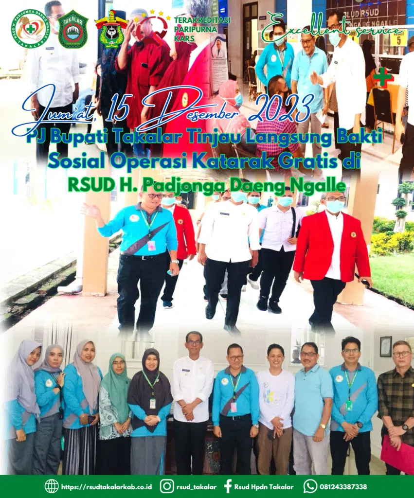 PJ Bupati Takalar Tinjau Langsung Bakti Sosial Operasi Katarak Gratis di RSUD H. Padjonga Daeng Ngalle 1 operasi katarak 7