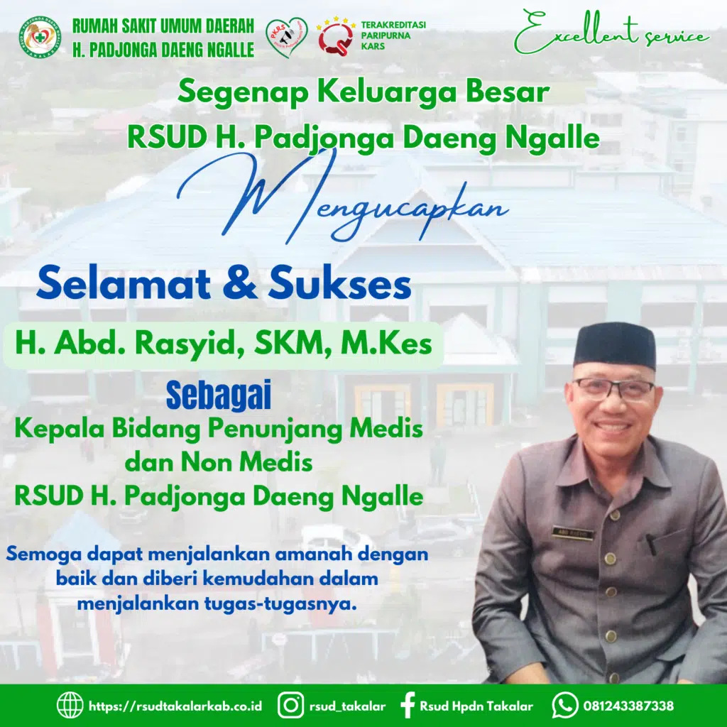 SELAMAT & SUKSES 5 H. RANI
