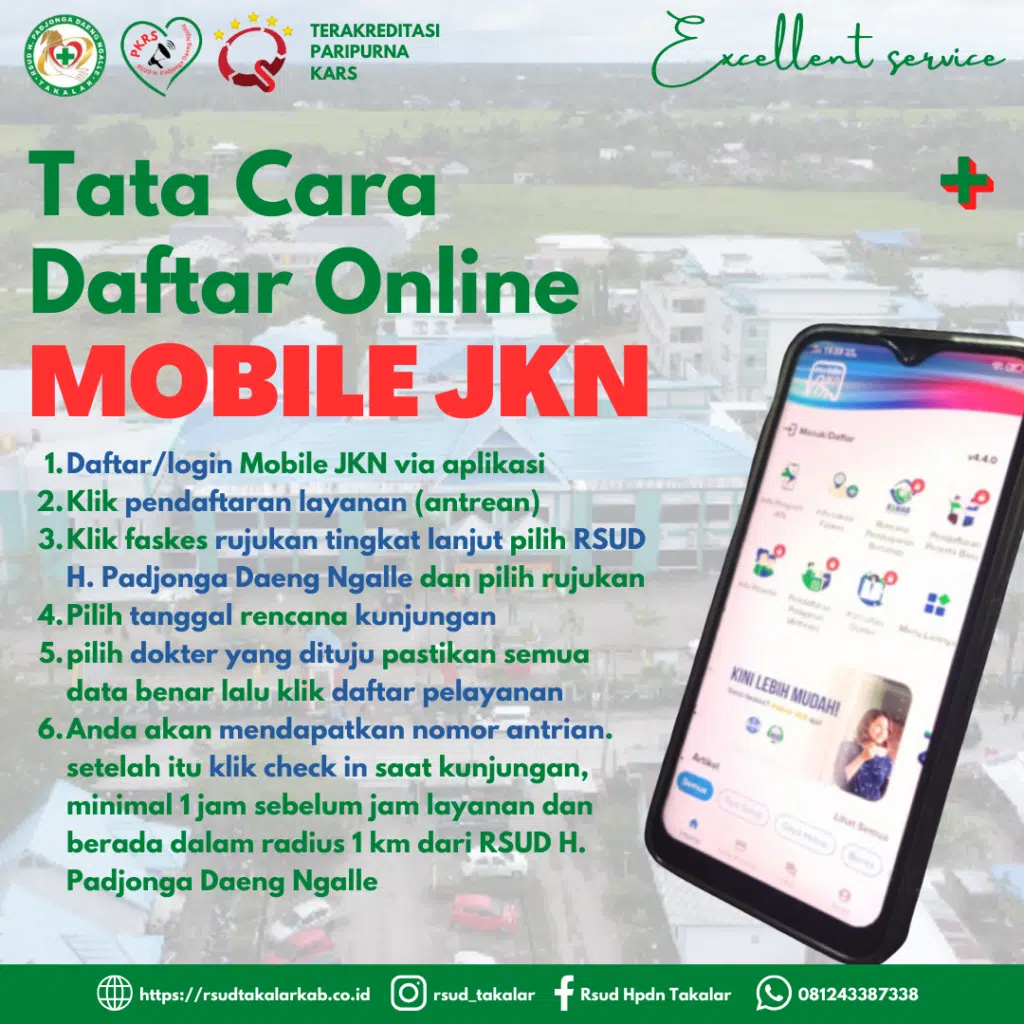 Tata Cara Daftar Online MOBILE JKN RSUD H. Padjonga Daeng Ngalle 7 PROMKES 1 1