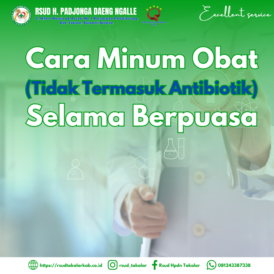 Penggunaan Obat Pada Saat Puasa